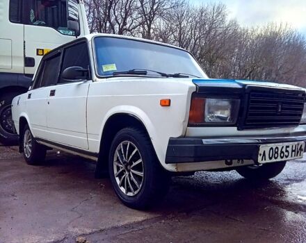 Белый ВАЗ 2107, объемом двигателя 1.3 л и пробегом 158 тыс. км за 950 $, фото 2 на Automoto.ua