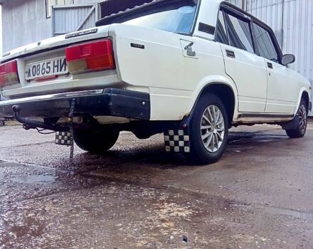 Белый ВАЗ 2107, объемом двигателя 1.3 л и пробегом 158 тыс. км за 950 $, фото 4 на Automoto.ua