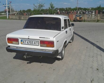 Белый ВАЗ 2107, объемом двигателя 5 л и пробегом 60 тыс. км за 850 $, фото 6 на Automoto.ua