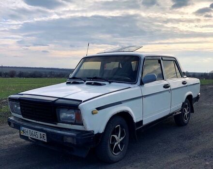 Белый ВАЗ 2107, объемом двигателя 15 л и пробегом 0 тыс. км за 800 $, фото 3 на Automoto.ua