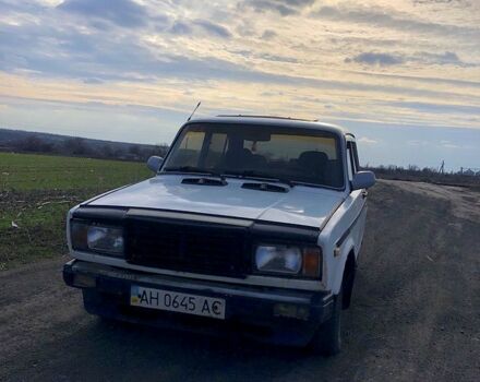 Белый ВАЗ 2107, объемом двигателя 15 л и пробегом 0 тыс. км за 800 $, фото 1 на Automoto.ua