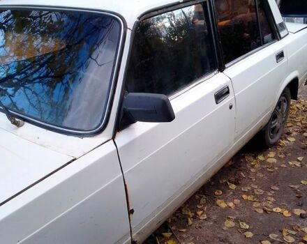 Белый ВАЗ 2107, объемом двигателя 1.5 л и пробегом 111 тыс. км за 500 $, фото 1 на Automoto.ua