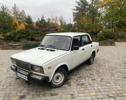 Белый ВАЗ 2107, объемом двигателя 1.6 л и пробегом 55 тыс. км за 1100 $, фото 1 на Automoto.ua