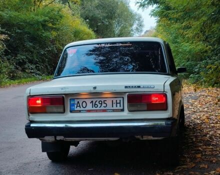 Белый ВАЗ 2107, объемом двигателя 1.5 л и пробегом 50 тыс. км за 355 $, фото 1 на Automoto.ua