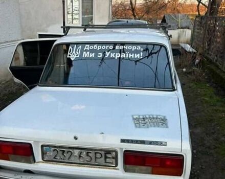 Белый ВАЗ 2107, объемом двигателя 1.5 л и пробегом 158 тыс. км за 715 $, фото 1 на Automoto.ua