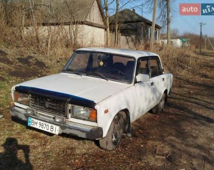 Белый ВАЗ 2107, объемом двигателя 1.6 л и пробегом 100 тыс. км за 800 $, фото 1 на Automoto.ua