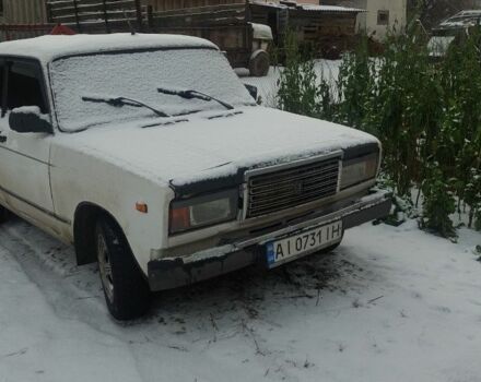 Белый ВАЗ 2107, объемом двигателя 1.5 л и пробегом 100 тыс. км за 427 $, фото 1 на Automoto.ua