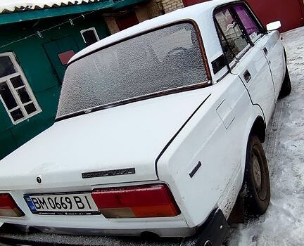 Белый ВАЗ 2107, объемом двигателя 1.5 л и пробегом 100 тыс. км за 900 $, фото 1 на Automoto.ua