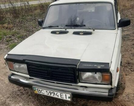 Белый ВАЗ 2107, объемом двигателя 1.5 л и пробегом 74 тыс. км за 750 $, фото 7 на Automoto.ua