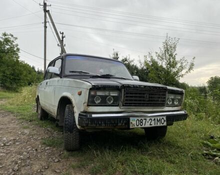 Белый ВАЗ 2107, объемом двигателя 1.5 л и пробегом 2 тыс. км за 350 $, фото 1 на Automoto.ua