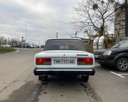 Белый ВАЗ 2107, объемом двигателя 1.5 л и пробегом 49 тыс. км за 669 $, фото 2 на Automoto.ua