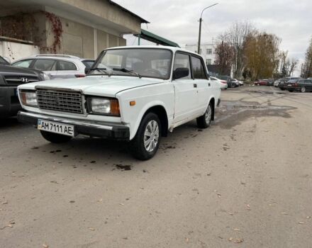 Белый ВАЗ 2107, объемом двигателя 1.5 л и пробегом 49 тыс. км за 669 $, фото 3 на Automoto.ua