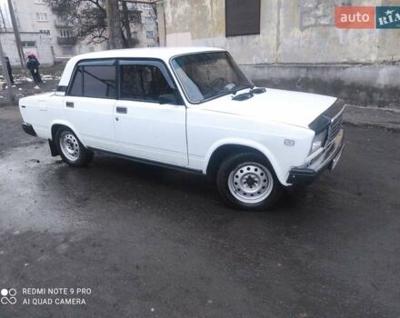 Белый ВАЗ 2107, объемом двигателя 1.45 л и пробегом 173 тыс. км за 900 $, фото 1 на Automoto.ua