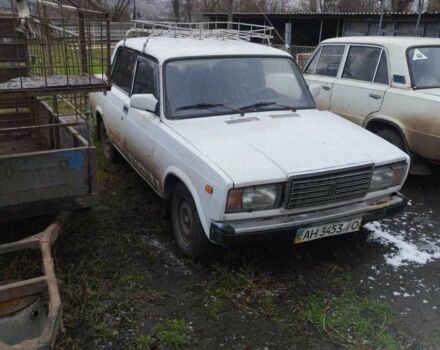 Белый ВАЗ 2107, объемом двигателя 1.5 л и пробегом 200 тыс. км за 710 $, фото 1 на Automoto.ua