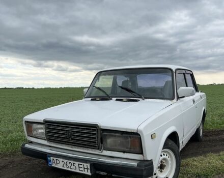 Белый ВАЗ 2107, объемом двигателя 1.5 л и пробегом 125 тыс. км за 550 $, фото 1 на Automoto.ua