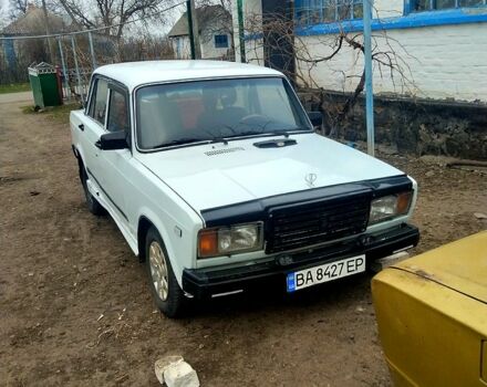 Белый ВАЗ 2107, объемом двигателя 1.5 л и пробегом 0 тыс. км за 650 $, фото 1 на Automoto.ua