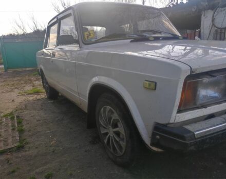 Белый ВАЗ 2107, объемом двигателя 1.5 л и пробегом 57 тыс. км за 1350 $, фото 1 на Automoto.ua