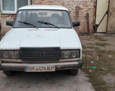 Белый ВАЗ 2107, объемом двигателя 1.5 л и пробегом 250 тыс. км за 437 $, фото 1 на Automoto.ua