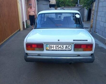 Белый ВАЗ 2107, объемом двигателя 0.25 л и пробегом 195 тыс. км за 1650 $, фото 1 на Automoto.ua