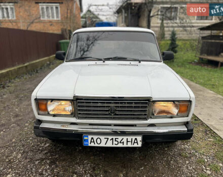 Белый ВАЗ 2107, объемом двигателя 1.45 л и пробегом 90 тыс. км за 1050 $, фото 1 на Automoto.ua