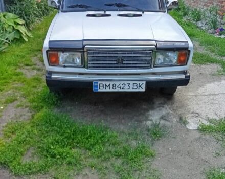 Белый ВАЗ 2107, объемом двигателя 1.5 л и пробегом 250 тыс. км за 1100 $, фото 1 на Automoto.ua