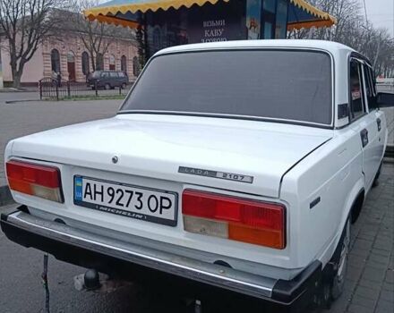 Белый ВАЗ 2107, объемом двигателя 1.5 л и пробегом 140 тыс. км за 2000 $, фото 4 на Automoto.ua