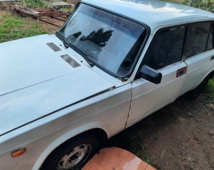 Белый ВАЗ 2107, объемом двигателя 1 л и пробегом 100 тыс. км за 361 $, фото 3 на Automoto.ua