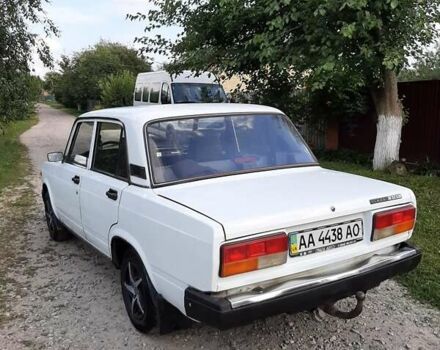 Белый ВАЗ 2107, объемом двигателя 1.5 л и пробегом 110 тыс. км за 1450 $, фото 1 на Automoto.ua