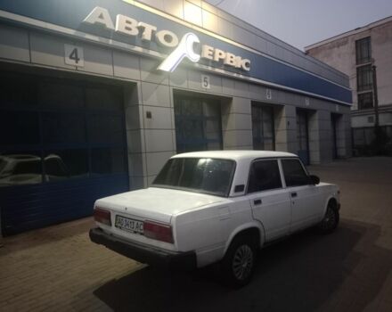 Белый ВАЗ 2107, объемом двигателя 1.5 л и пробегом 111 тыс. км за 350 $, фото 1 на Automoto.ua