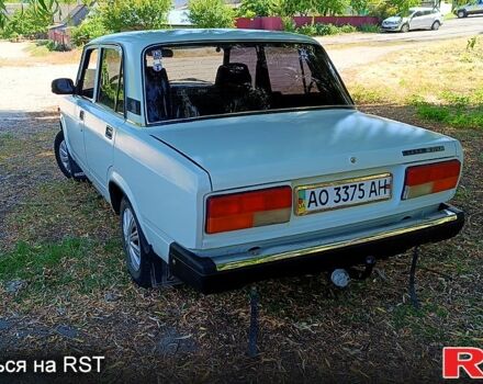 Белый ВАЗ 2107, объемом двигателя 1.5 л и пробегом 635 тыс. км за 2100 $, фото 4 на Automoto.ua