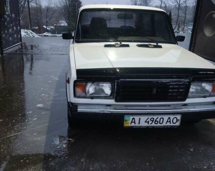Белый ВАЗ 2107, объемом двигателя 1.5 л и пробегом 53 тыс. км за 1799 $, фото 1 на Automoto.ua