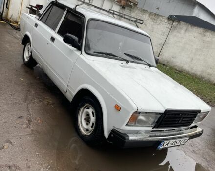 Белый ВАЗ 2107, объемом двигателя 1.6 л и пробегом 200 тыс. км за 1600 $, фото 1 на Automoto.ua