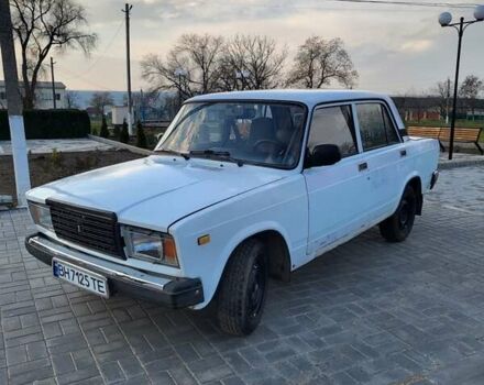 Белый ВАЗ 2107, объемом двигателя 1.45 л и пробегом 96 тыс. км за 1300 $, фото 1 на Automoto.ua