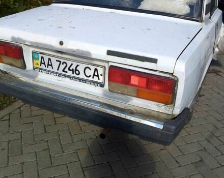 Белый ВАЗ 2107, объемом двигателя 1.5 л и пробегом 54 тыс. км за 554 $, фото 1 на Automoto.ua