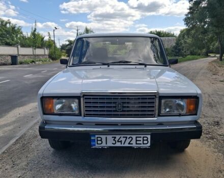 Белый ВАЗ 2107, объемом двигателя 1.6 л и пробегом 34 тыс. км за 3100 $, фото 1 на Automoto.ua