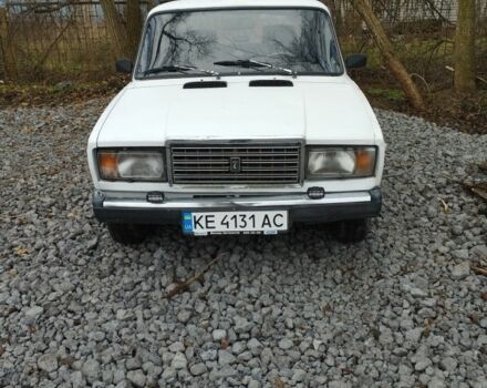 Белый ВАЗ 2107, объемом двигателя 1.5 л и пробегом 42 тыс. км за 1200 $, фото 1 на Automoto.ua