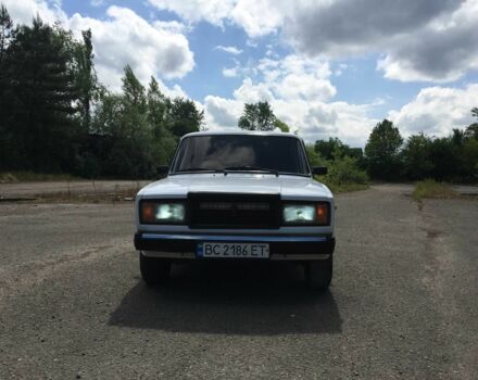 Белый ВАЗ 2107, объемом двигателя 1.5 л и пробегом 2 тыс. км за 850 $, фото 1 на Automoto.ua