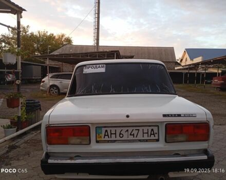 Белый ВАЗ 2107, объемом двигателя 6 л и пробегом 6 тыс. км за 607 $, фото 5 на Automoto.ua