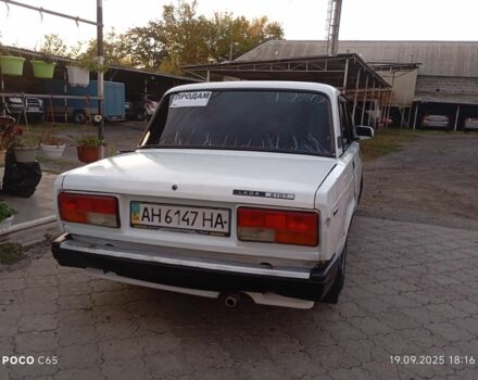 Белый ВАЗ 2107, объемом двигателя 6 л и пробегом 6 тыс. км за 607 $, фото 4 на Automoto.ua