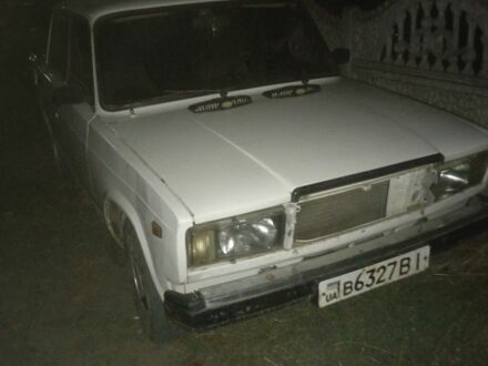 Белый ВАЗ 2107, объемом двигателя 0 л и пробегом 377 тыс. км за 850 $, фото 1 на Automoto.ua