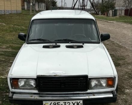 Белый ВАЗ 2107, объемом двигателя 0 л и пробегом 185 тыс. км за 515 $, фото 1 на Automoto.ua