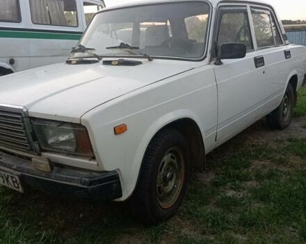 Белый ВАЗ 2107, объемом двигателя 1 л и пробегом 87 тыс. км за 830 $, фото 1 на Automoto.ua