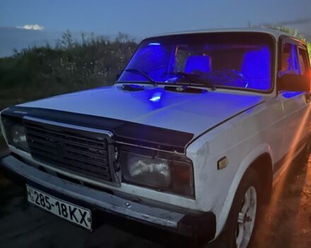 Белый ВАЗ 2107, объемом двигателя 1.3 л и пробегом 40 тыс. км за 595 $, фото 1 на Automoto.ua