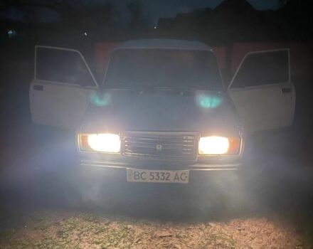 Белый ВАЗ 2107, объемом двигателя 1.5 л и пробегом 56 тыс. км за 284 $, фото 1 на Automoto.ua