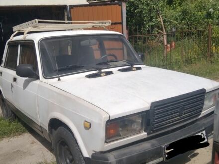 Белый ВАЗ 2107, объемом двигателя 1 л и пробегом 90 тыс. км за 529 $, фото 1 на Automoto.ua