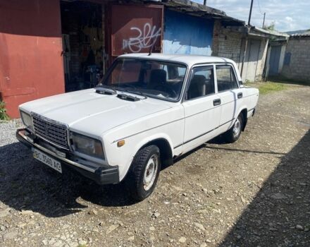 Белый ВАЗ 2107, объемом двигателя 1.6 л и пробегом 999 тыс. км за 350 $, фото 1 на Automoto.ua