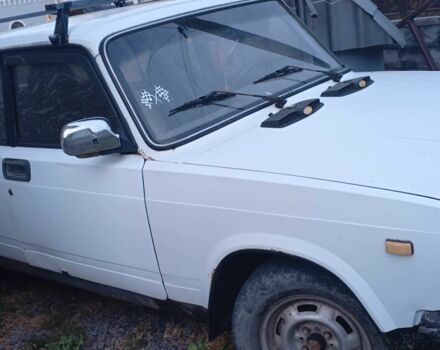 Белый ВАЗ 2107, объемом двигателя 1.3 л и пробегом 3 тыс. км за 383 $, фото 1 на Automoto.ua