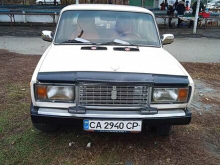 Белый ВАЗ 2107, объемом двигателя 1.5 л и пробегом 35 тыс. км за 1250 $, фото 1 на Automoto.ua