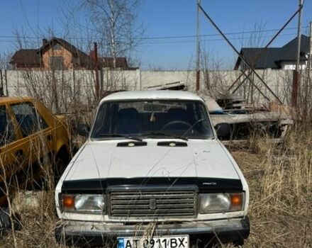 Белый ВАЗ 2107, объемом двигателя 1.5 л и пробегом 90 тыс. км за 650 $, фото 1 на Automoto.ua