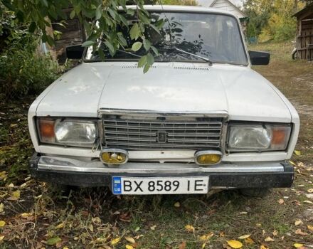 Белый ВАЗ 2107, объемом двигателя 1.5 л и пробегом 644 тыс. км за 790 $, фото 1 на Automoto.ua